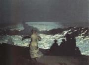 Winslow Homer A Summer Night (mk43) Spain oil painting artist
